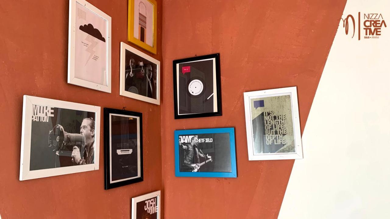 Hotel Nizza Creative Hotel Rimini Dış mekan fotoğraf