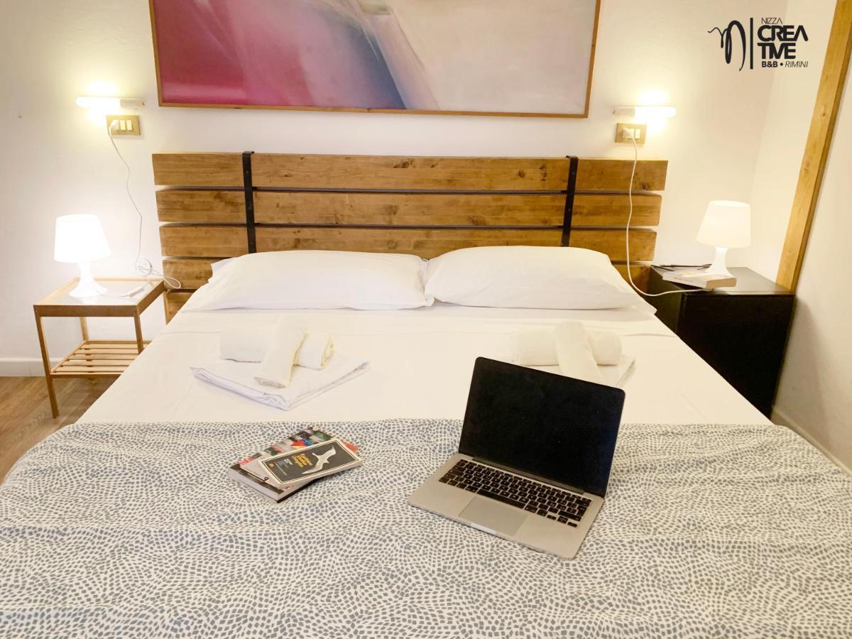 Hotel Nizza Creative Hotel Rimini Dış mekan fotoğraf