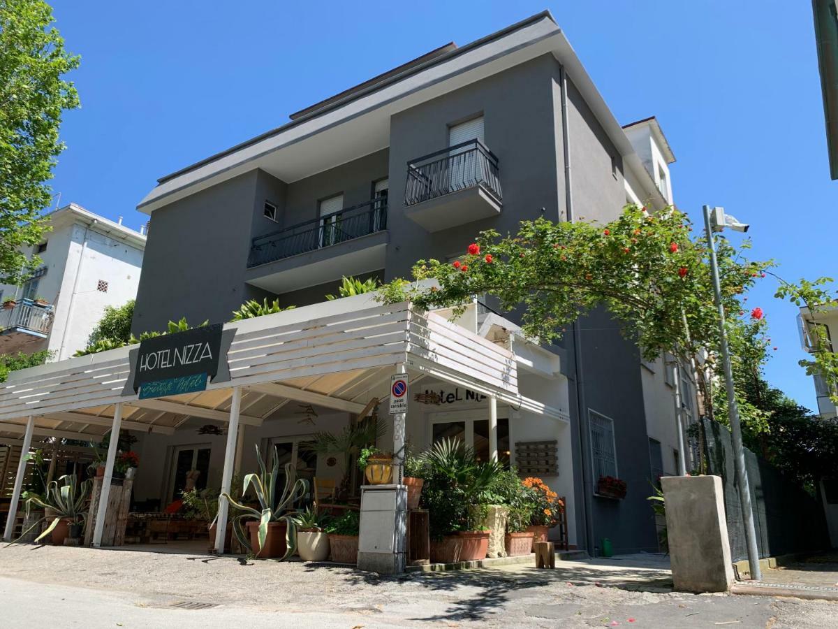 Hotel Nizza Creative Hotel Rimini Dış mekan fotoğraf